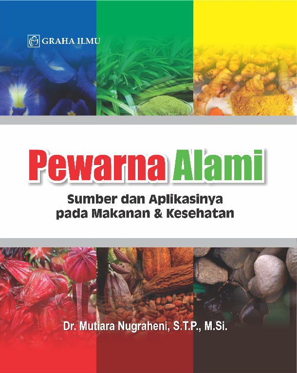 Sampul buku Pewarna Alami; Sumbe...